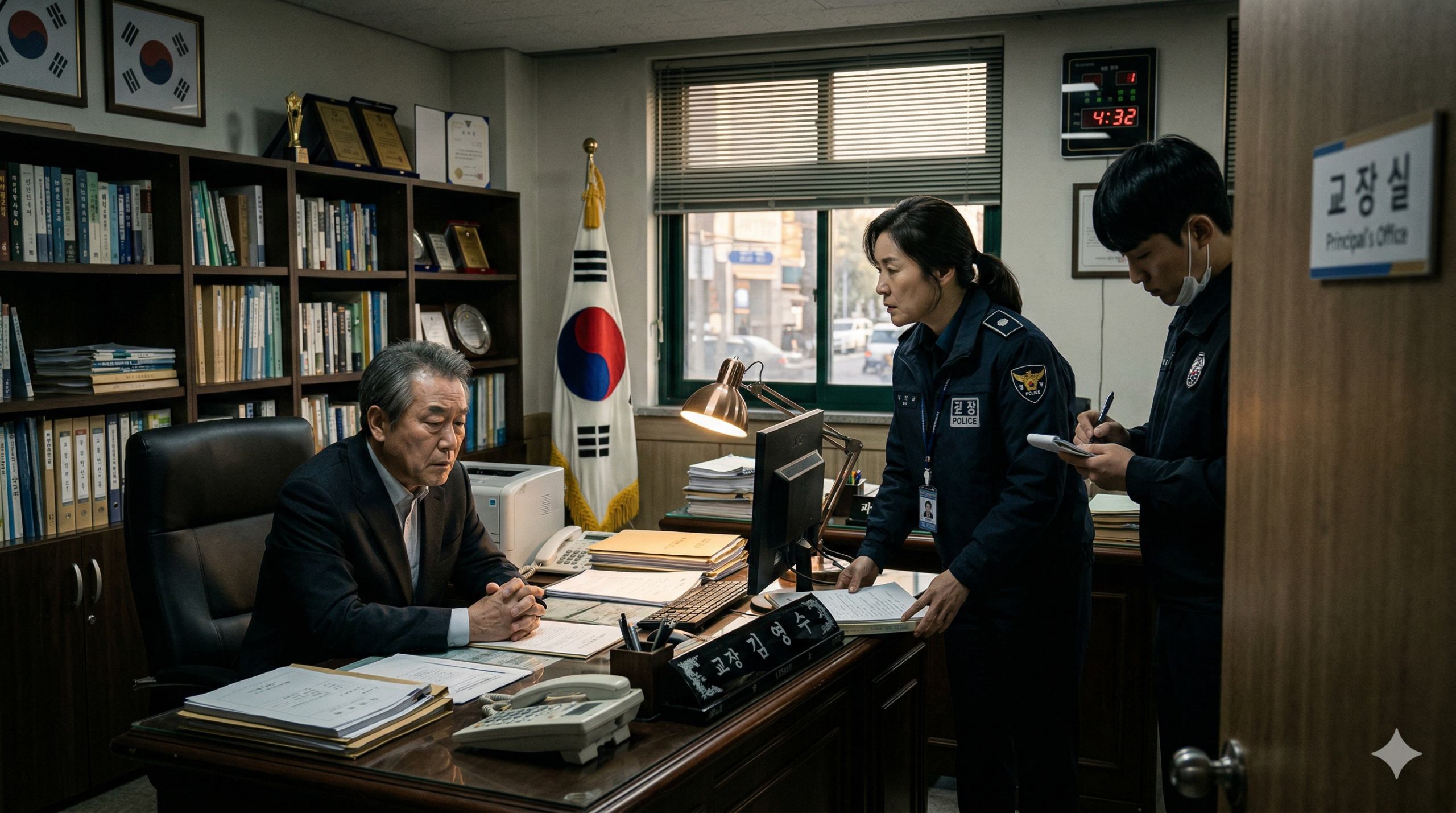 충남 계룡 고등학교 흉기난동